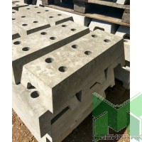 Опорный блок бетонный 600х300х175мм
